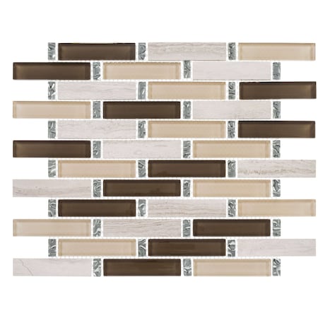 Andova Tiles ANDOVA TILES Saga 1" x 4" Brick Joint Wall Tile ANDSAG539